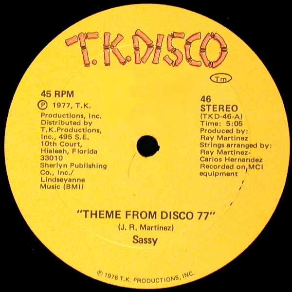 Theme From Disco 77